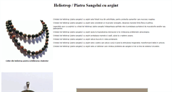 Desktop Screenshot of heliotrop-cu-argint.astromagie.com