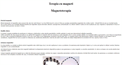 Desktop Screenshot of magnetoterapia.astromagie.com