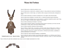 Tablet Screenshot of mana-lui-fatima.astromagie.com
