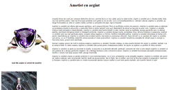 Desktop Screenshot of ametist-cu-argint.astromagie.com