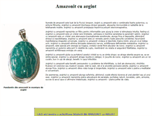 Tablet Screenshot of amazonit-cu-argint.astromagie.com